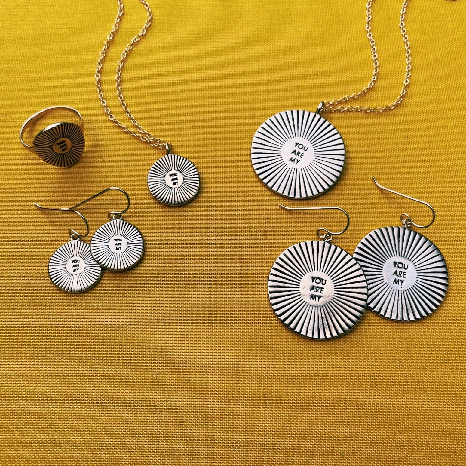 MIMOSA Handcrafted's You Are My Sunshine Jewelry