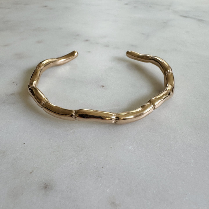 MIMOSA Handcrafted's Bronze Boudin Link Bracelet