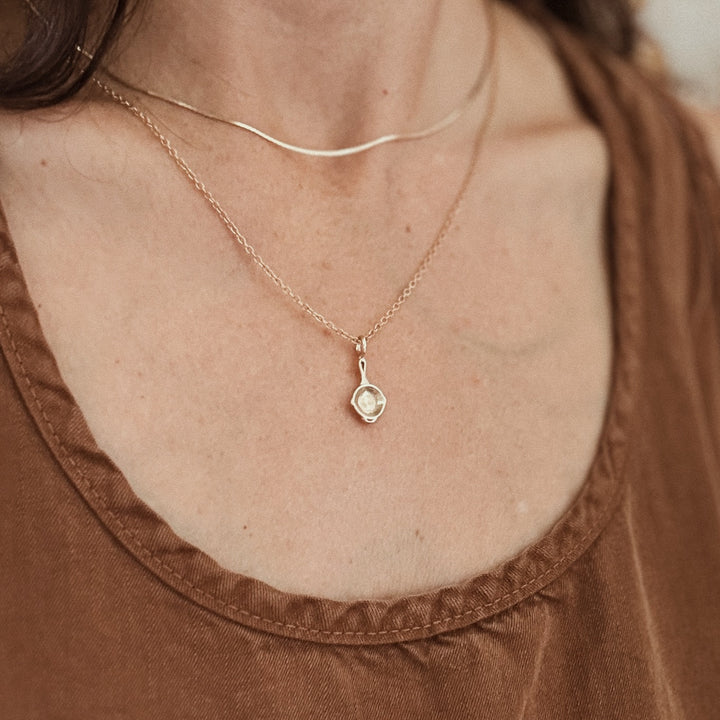 Cast Iron Skillet Pendant | MIMOSA Handcrafted