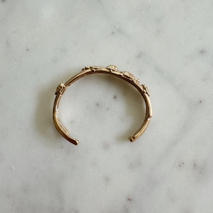 Turtle Bracelet in Bronze | MIMOSA Handcrafted