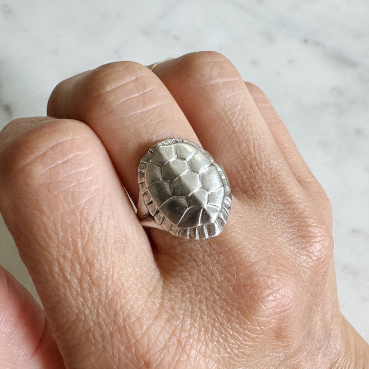 Turtle Ring in Sterling Silver | MIMOSA Handcrafted