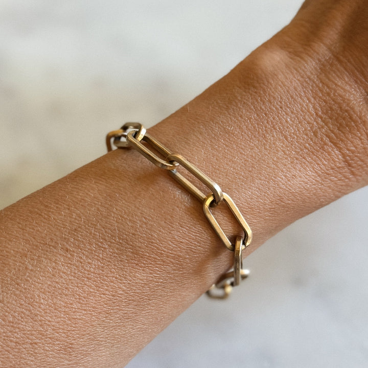 Gold-Filled Legacy Chain Charm Bracelet | MIMOSA Handcrafted