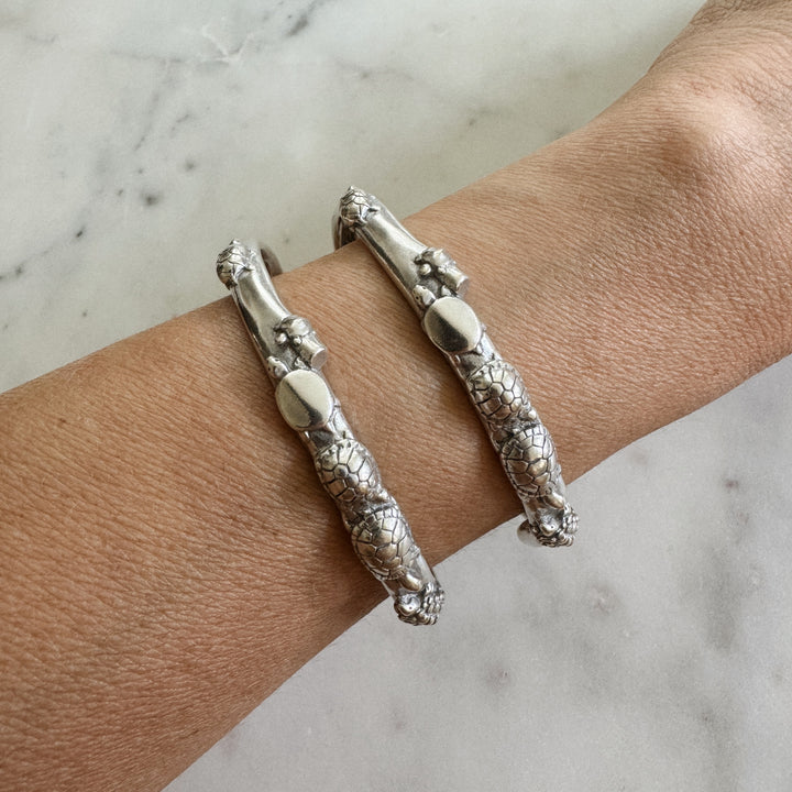 Turtle Bracelet in Sterling Silver | MIMOSA Handcrafted