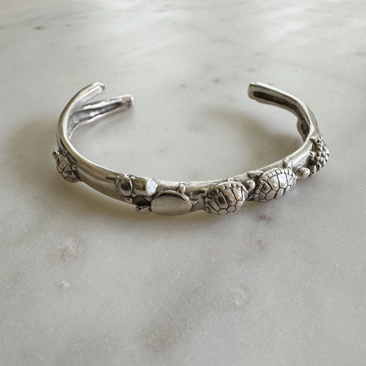 Turtle Bracelet in Sterling Silver | MIMOSA Handcrafted
