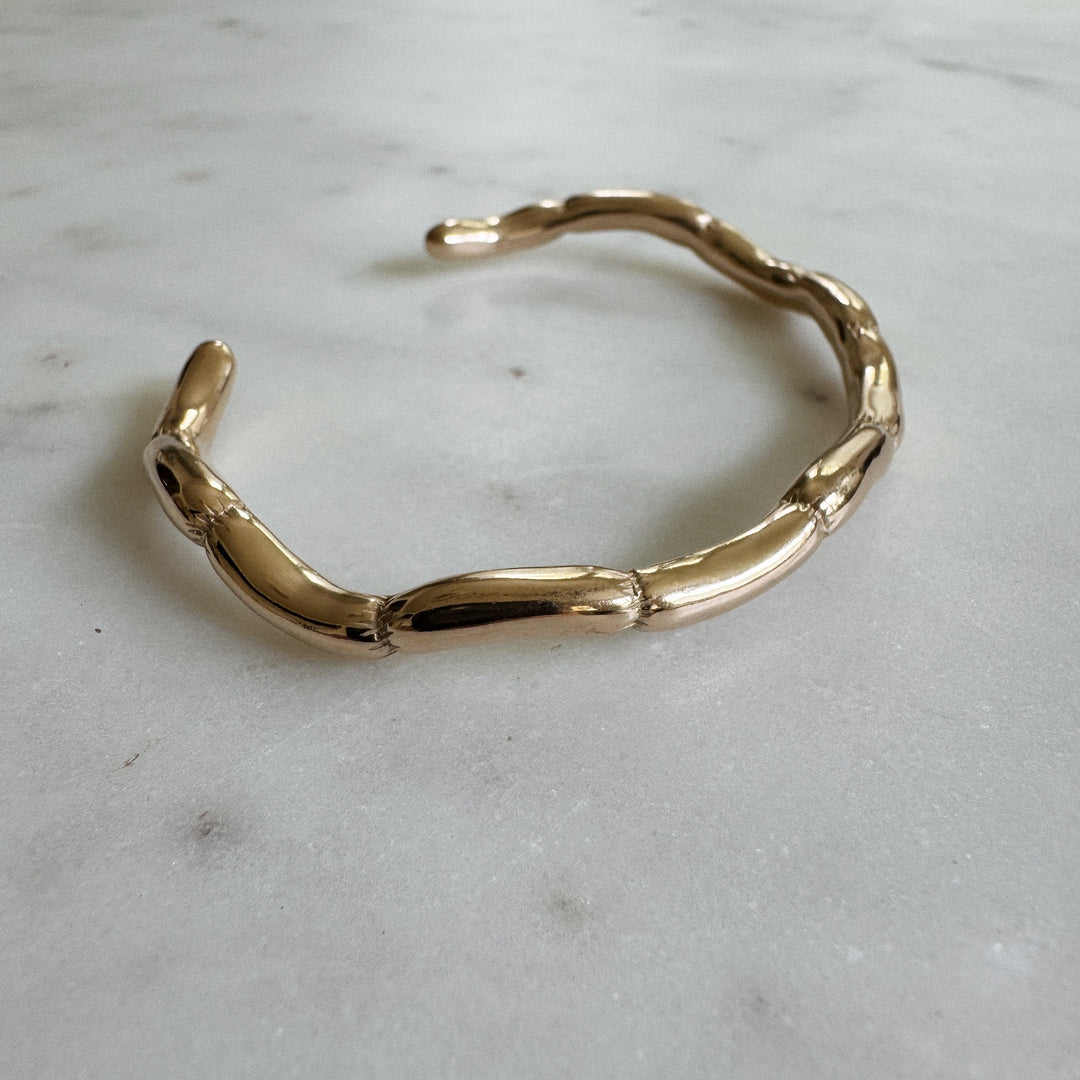 MIMOSA Handcrafted's Bronze Boudin Link Bracelet
