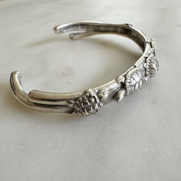Turtle Bracelet in Sterling Silver | MIMOSA Handcrafted