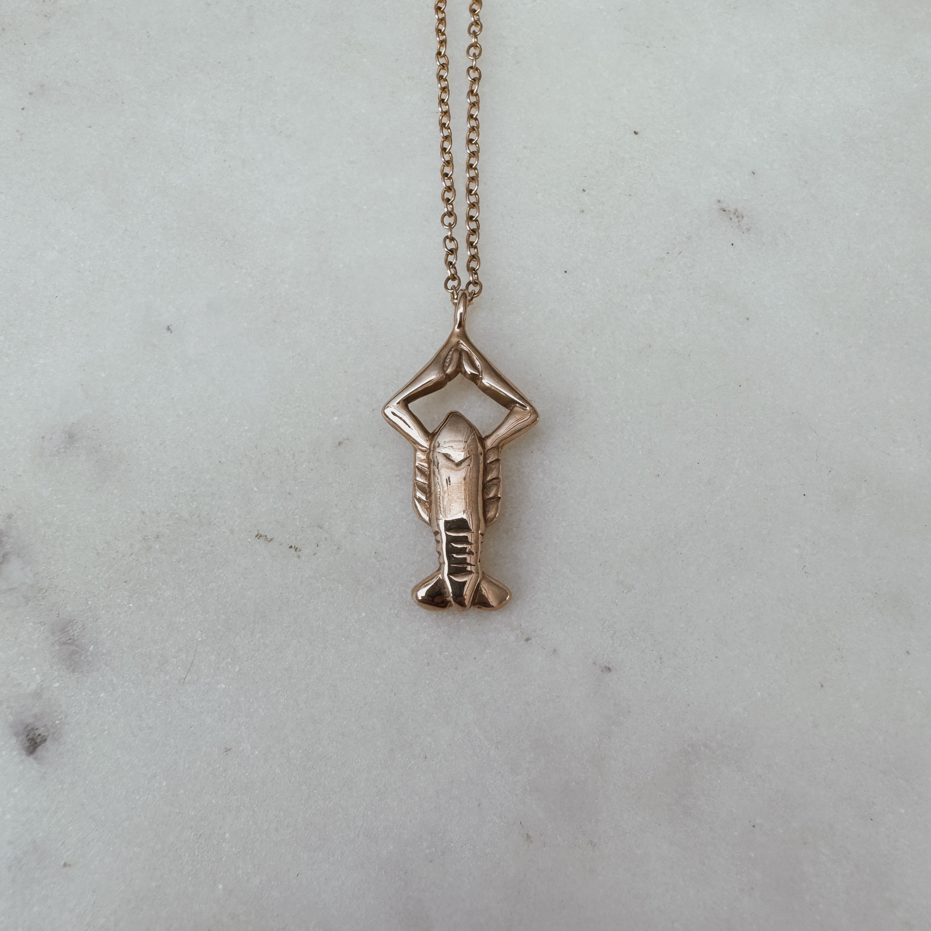 Crawfish Necklace | MIMOSA Handcrafted
