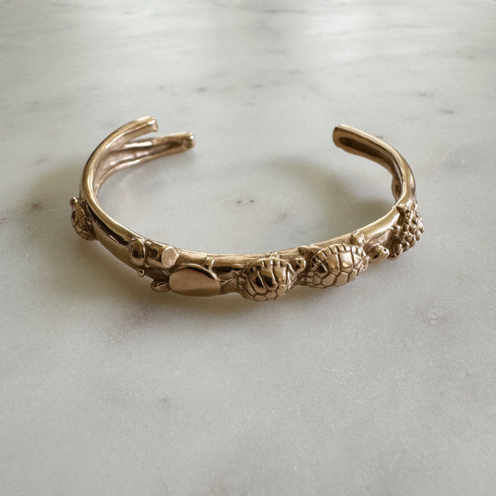 Turtle Bracelet in Bronze | MIMOSA Handcrafted