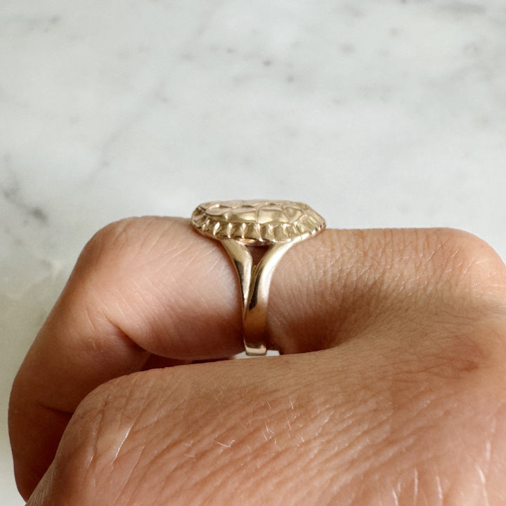 Turtle Ring in Bronze | MIMOSA Handcrafted