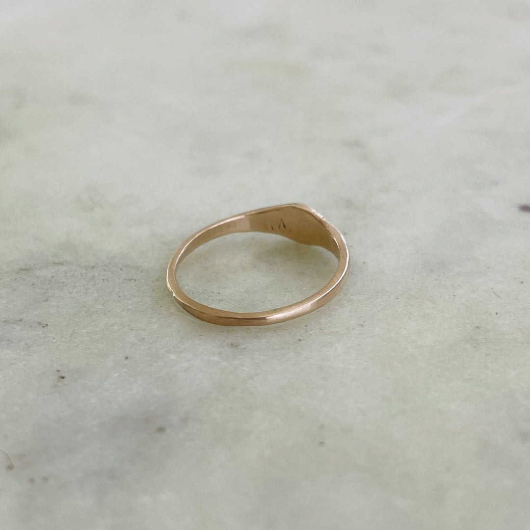 MIMOSA Handcrafted's Joy And Sorrow Ring In Bronze