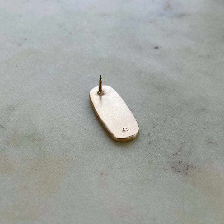 MIMOSA Handcrafted Bronze Louisiana Pin
