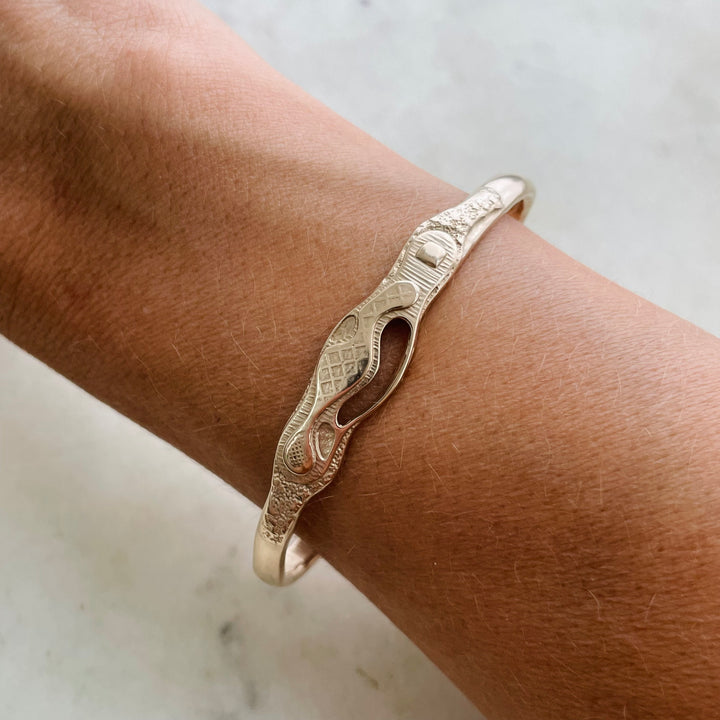 MIMOSA Handcrafted Bronze Golf Bracelet