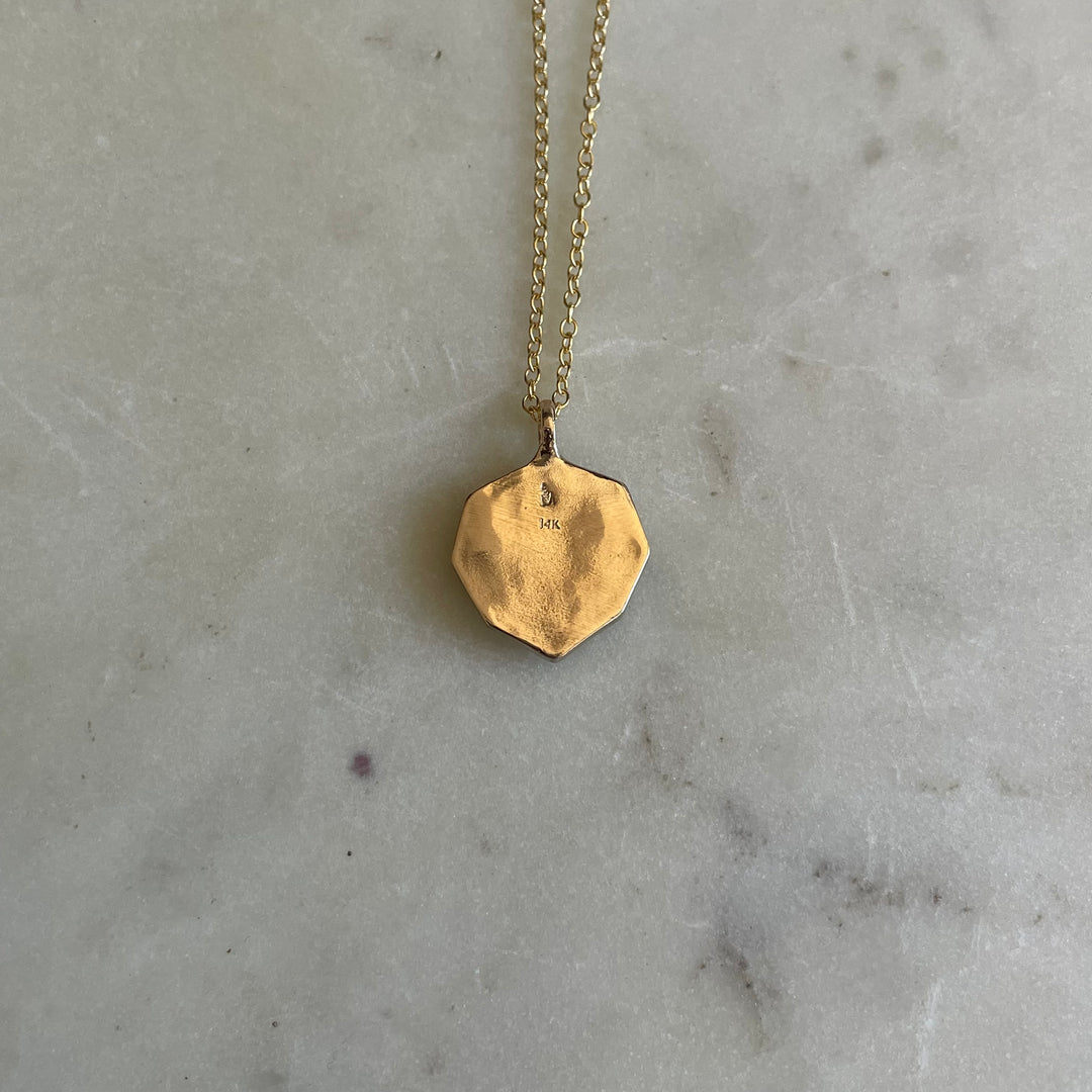 Small Gold Lion Necklace | MIMOSA Handcrafted