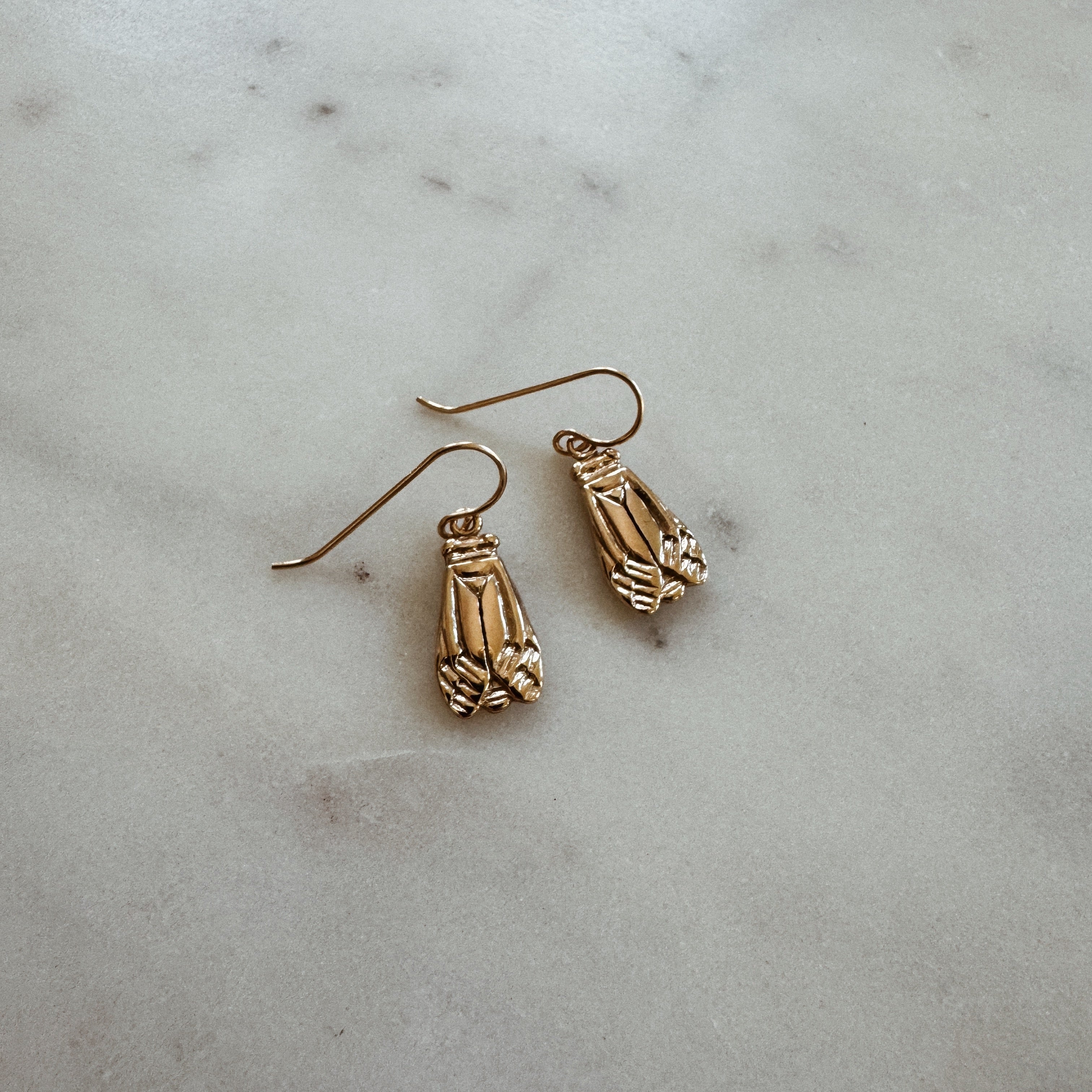 New!1点のみ＊No.193＊handmade＊earring ＊ Cicada Earrings | MIMOSA Handcrafted