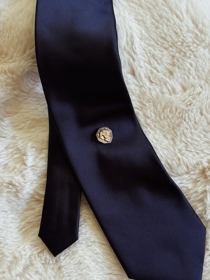 MIMOSA Handcrafted Lion Tie Pin