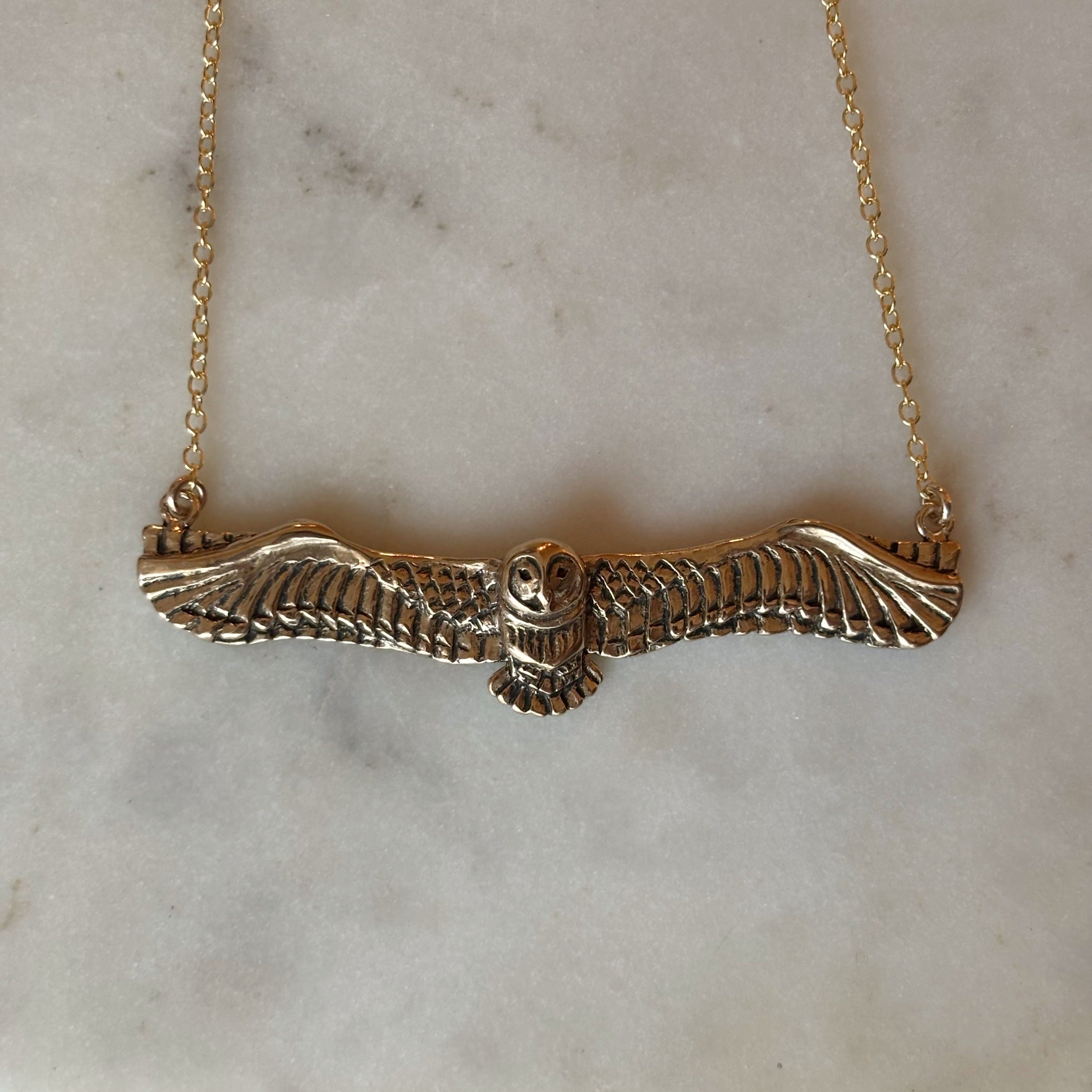 Owl Necklace | MIMOSA Handcrafted