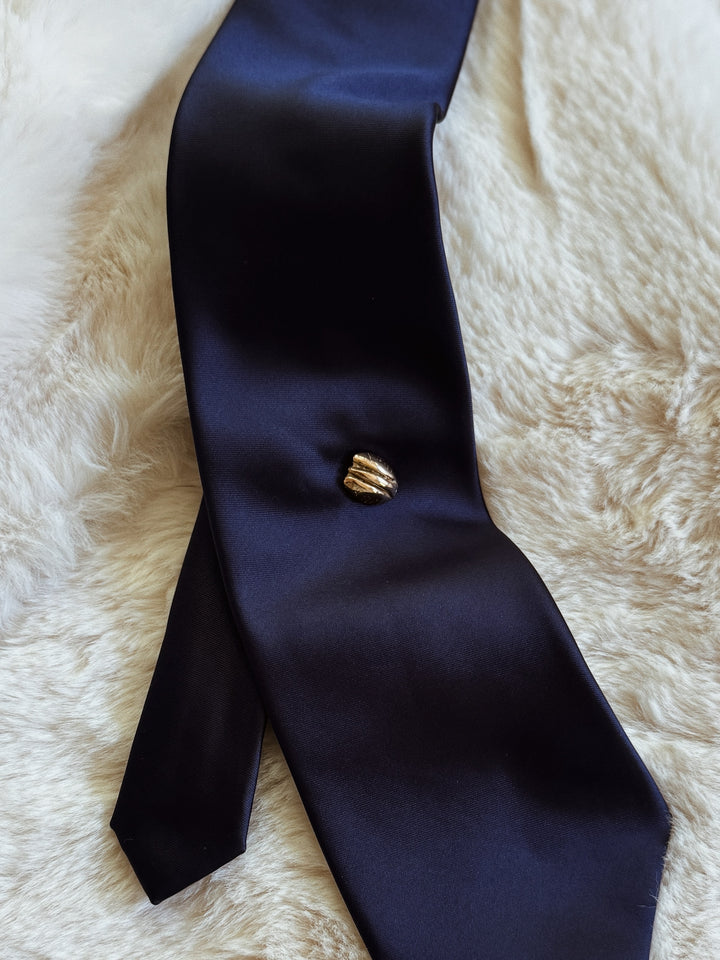 MIMOSA Handcrafted Pecan Tie Pin