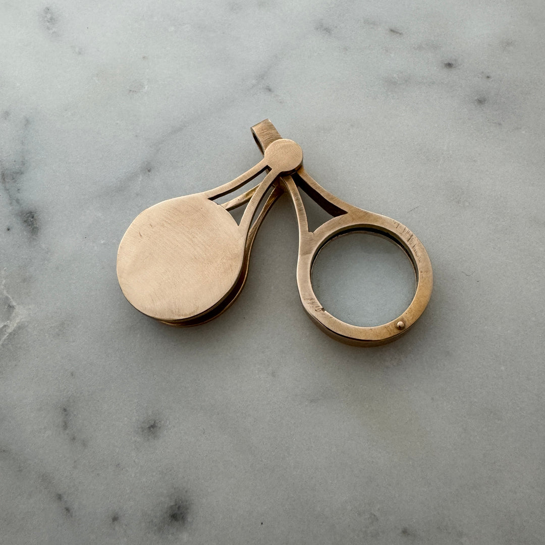 Loupe Necklace in Bronze