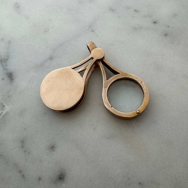 Loupe Necklace in Bronze
