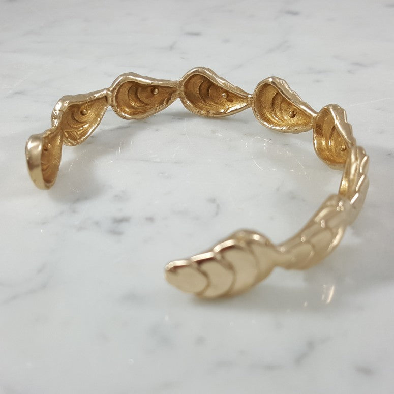 OYSTER SHELL BRACELET - MIMOSA Handcrafted Jewelry