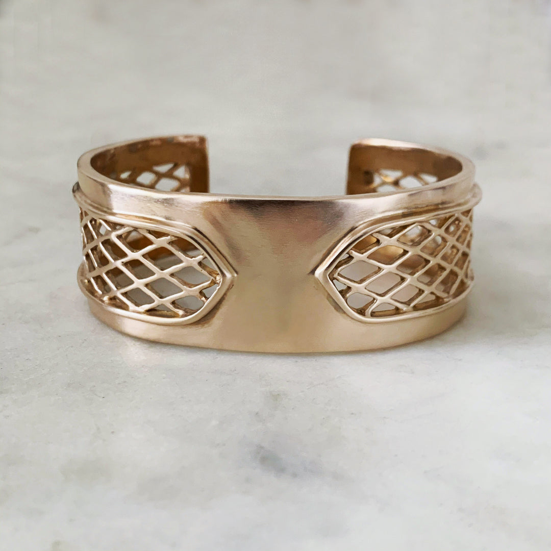 WINDOW CUFF - MIMOSA Handcrafted Jewelry