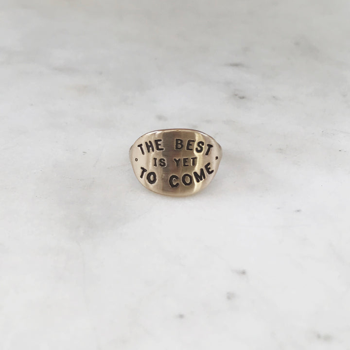 THE BEST IS YET TO COME - MIMOSA Handcrafted Jewelry