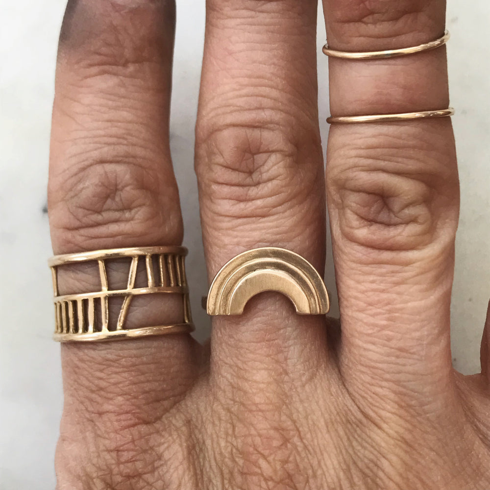 RAINBOW RING - MIMOSA Handcrafted Jewelry