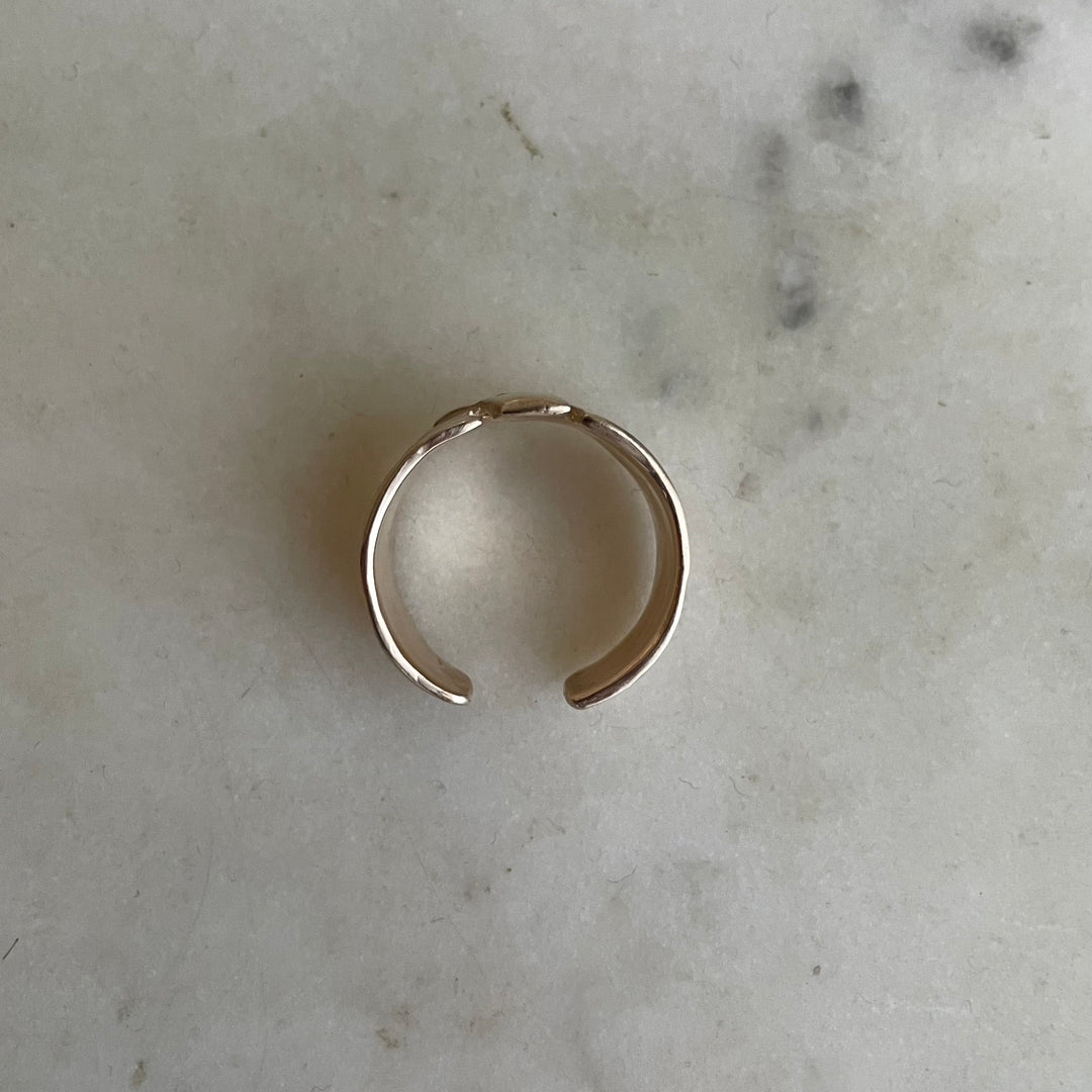 14K GOLD PELICAN RING