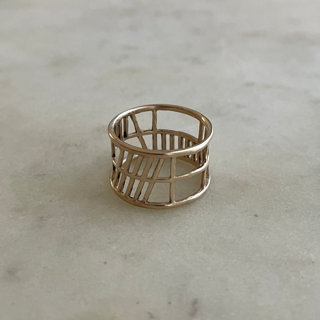 14K GOLD SOUL FRIEND RING