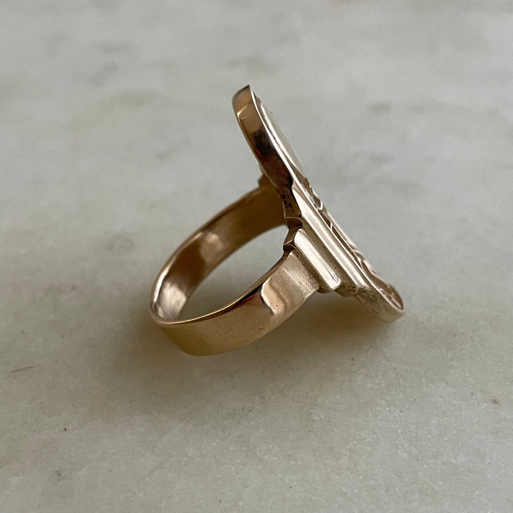 14K GOLD LOUISIANA WILD STATEMENT RING