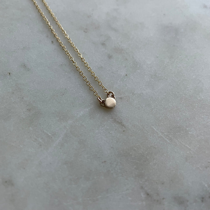 14K GOLD GRACE NECKLACE — NO STONE