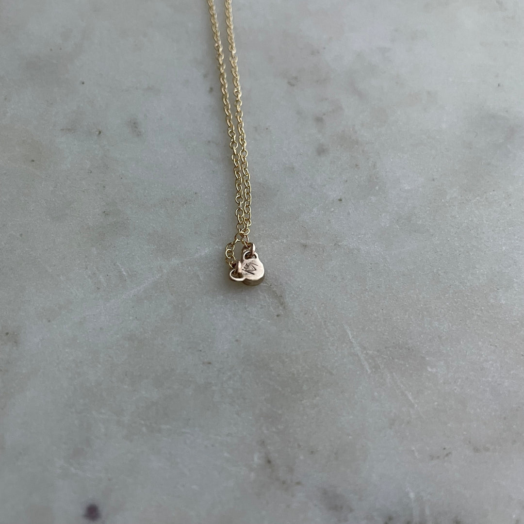 14K GOLD GRACE NECKLACE — NO STONE