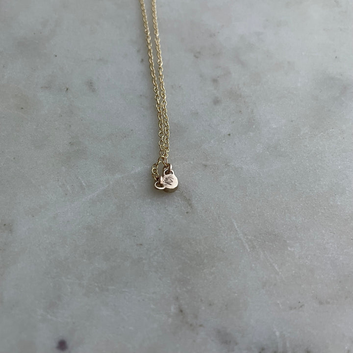 14K GOLD GRACE NECKLACE — NO STONE