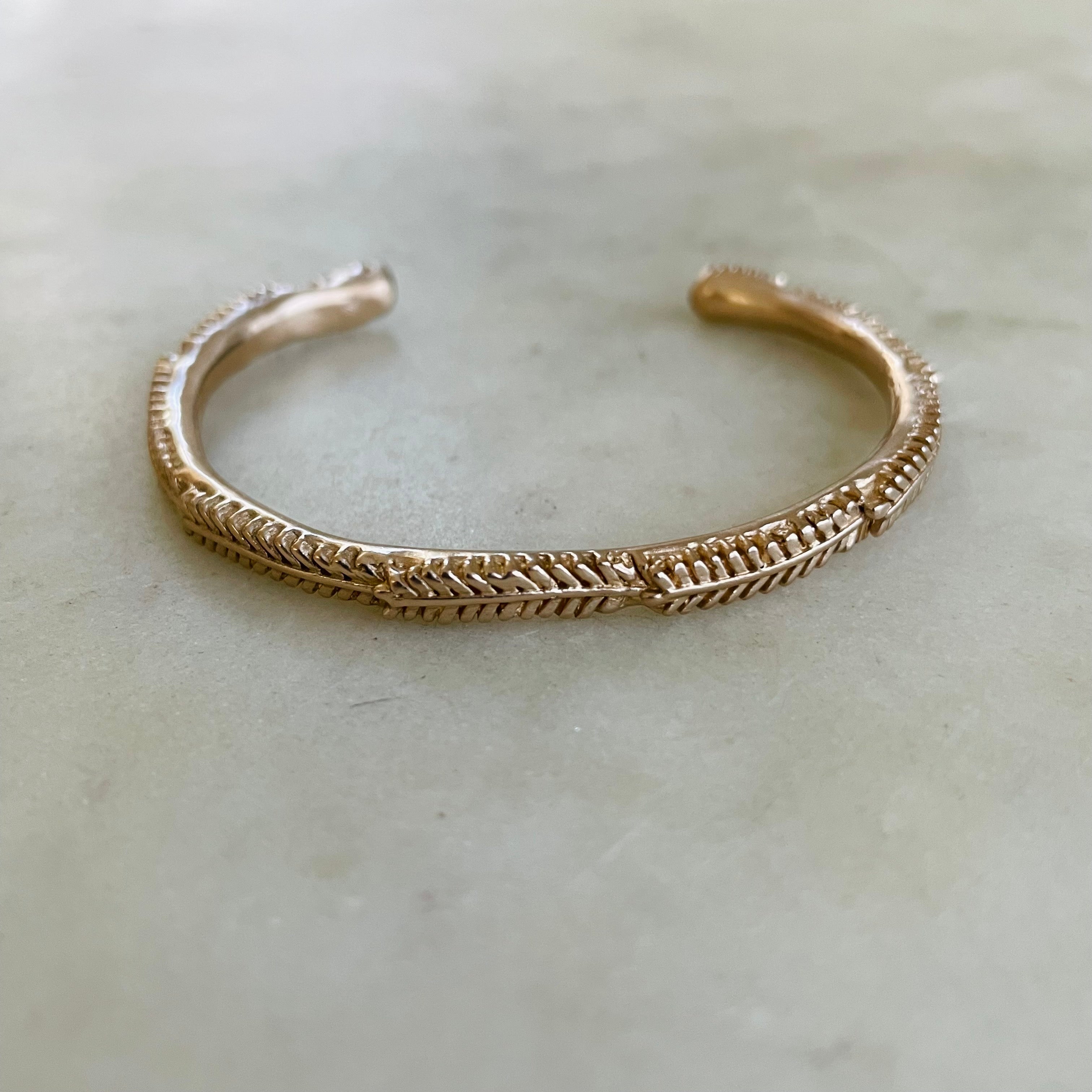 Friendship Bracelet | Mimosa Handcrafted Bronze / Small