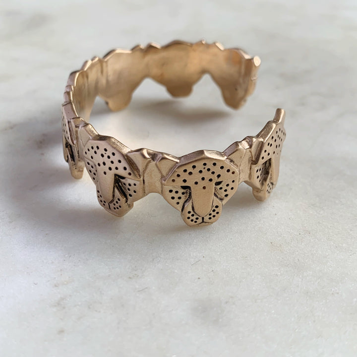 JAGUAR CUFF BRACELET - MIMOSA Handcrafted Jewelry