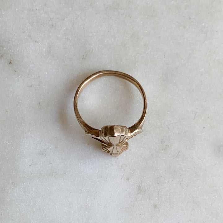 FLEUR DE LIS RING - MIMOSA Handcrafted Jewelry