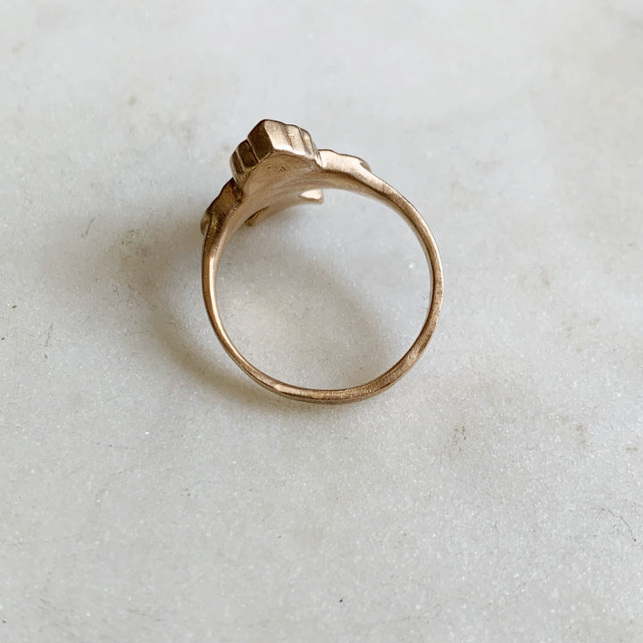 FLEUR DE LIS RING - MIMOSA Handcrafted Jewelry