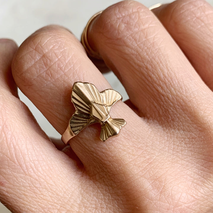 FLEUR DE LIS RING - MIMOSA Handcrafted Jewelry