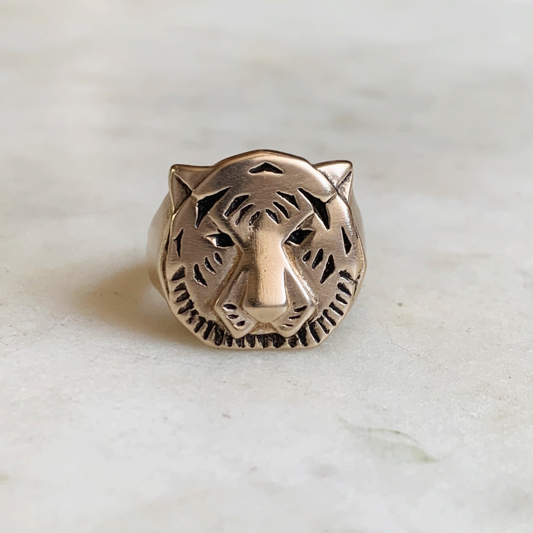 TIGER RING - MIMOSA Handcrafted Jewelry