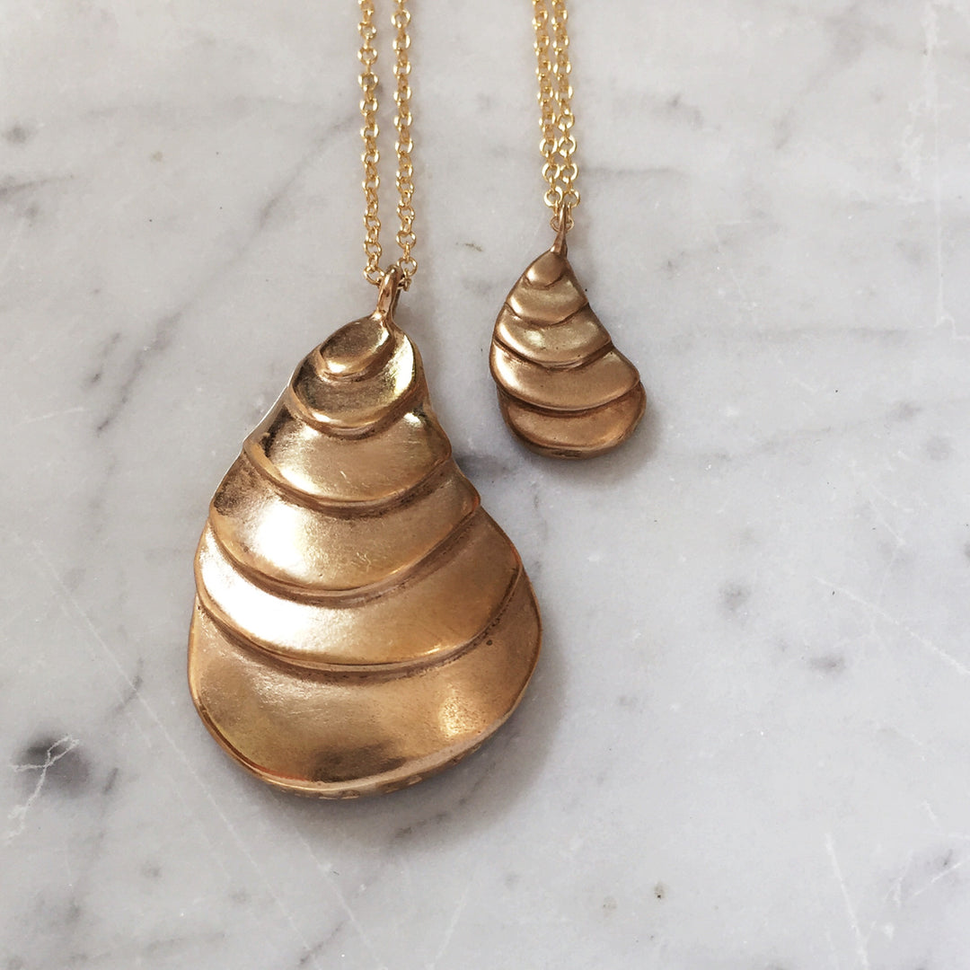OYSTER PENDANTS - MIMOSA Handcrafted Jewelry