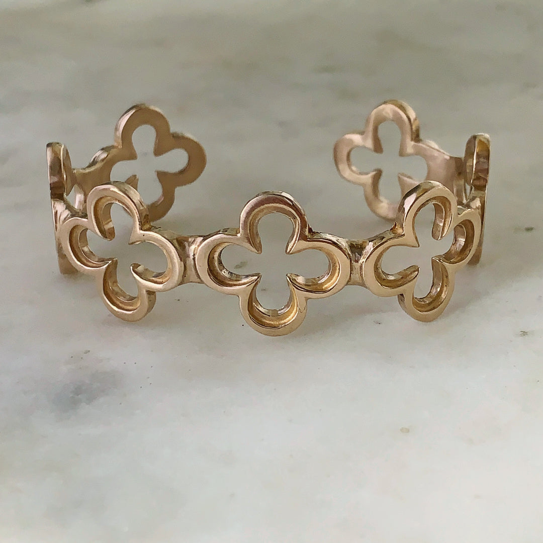 QUATREFOIL BRACELET - MIMOSA Handcrafted Jewelry