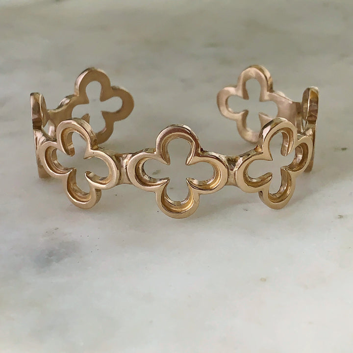 QUATREFOIL BRACELET - MIMOSA Handcrafted Jewelry