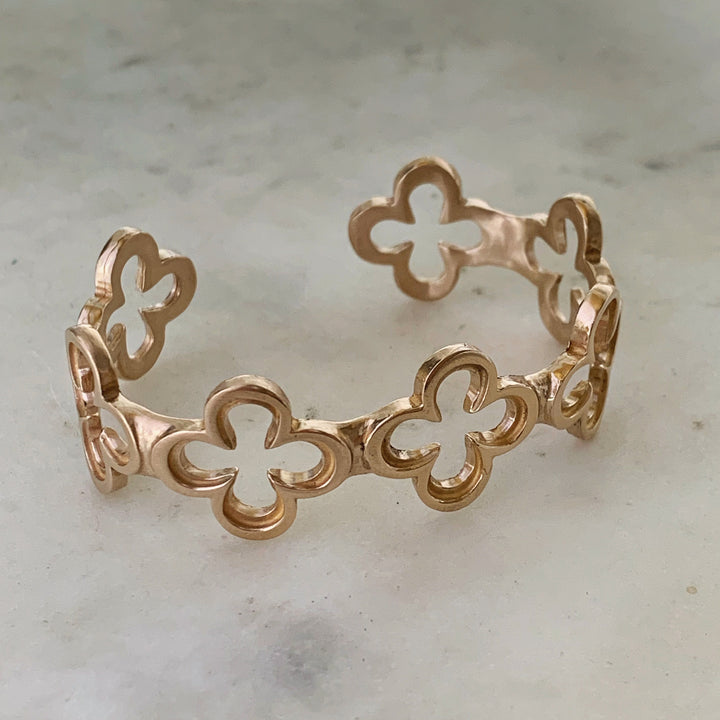 QUATREFOIL BRACELET - MIMOSA Handcrafted Jewelry