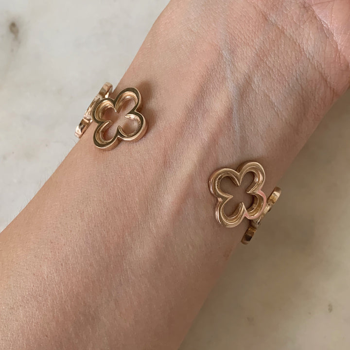 QUATREFOIL BRACELET - MIMOSA Handcrafted Jewelry