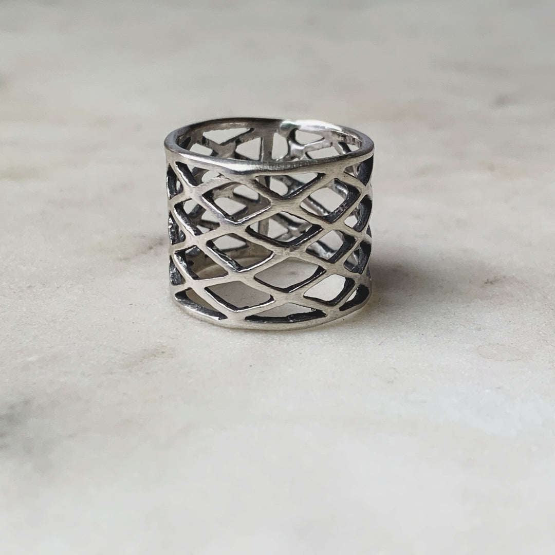 WINDOW RING - MIMOSA Handcrafted Jewelry