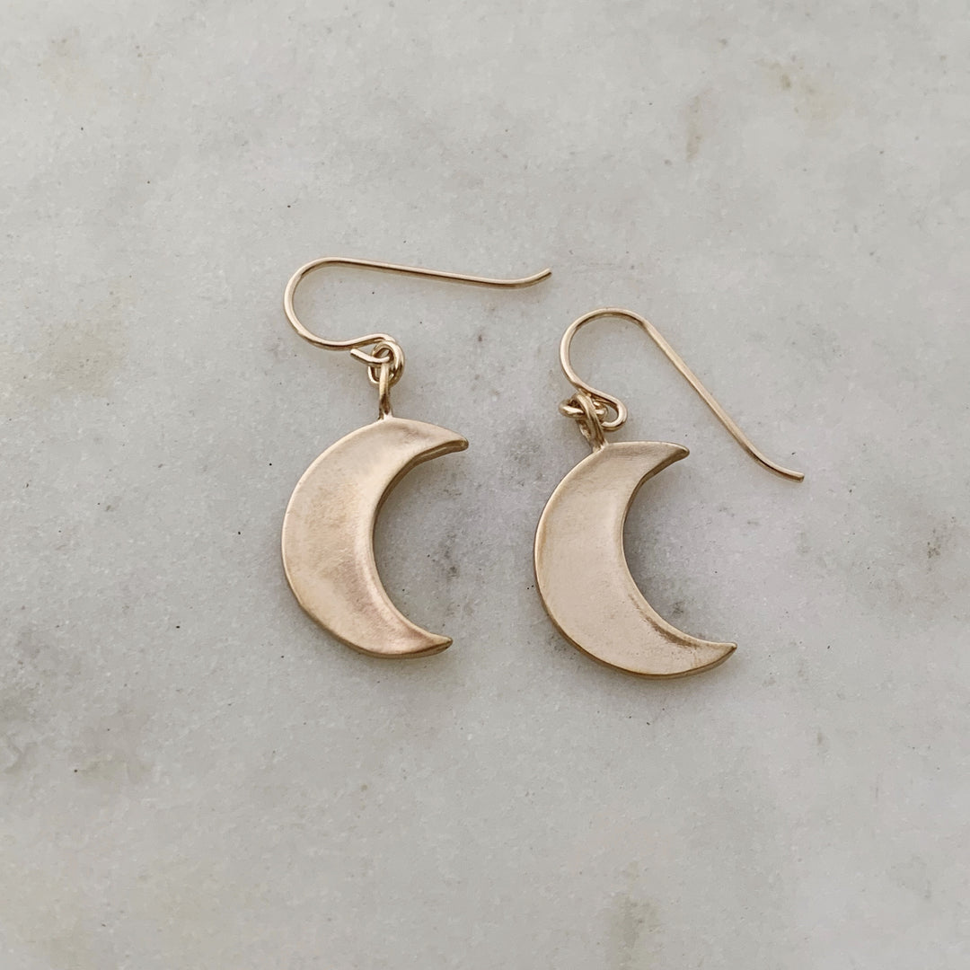 CRESCENT MOONS - MIMOSA Handcrafted Jewelry
