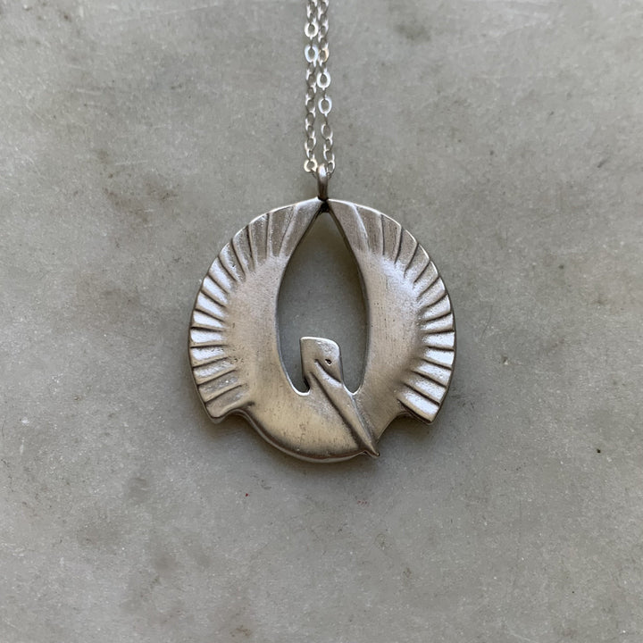 PELICAN RISING PENDANT — LARGE