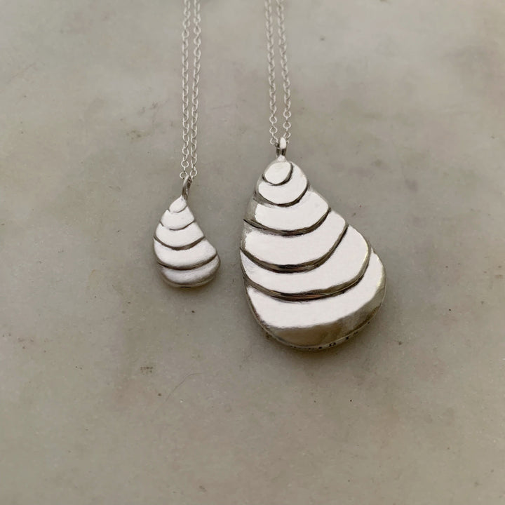 OYSTER PENDANTS - MIMOSA Handcrafted Jewelry