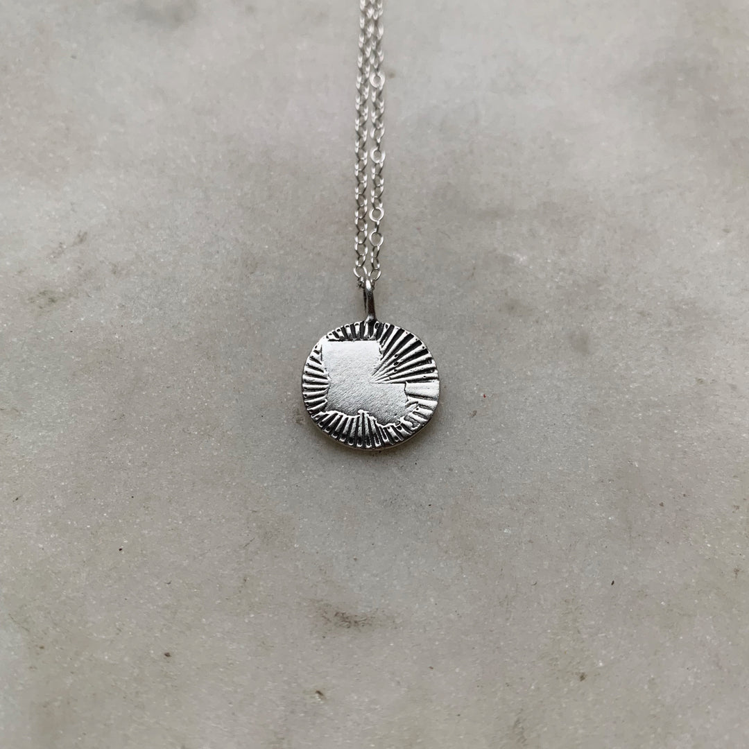 MIMOSA Handcrafted Louisiana Burst Pendant