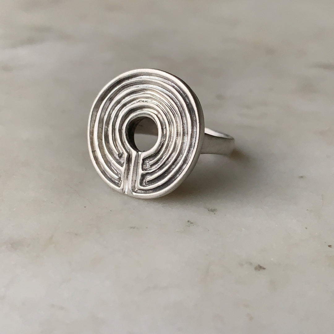 LABYRINTH RING - MIMOSA Handcrafted Jewelry